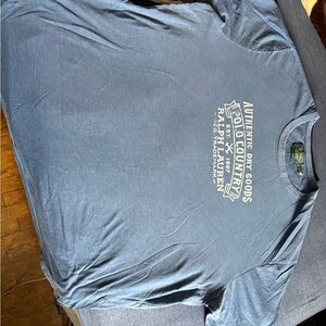 Ralph Lauren Blue Graphic Tee